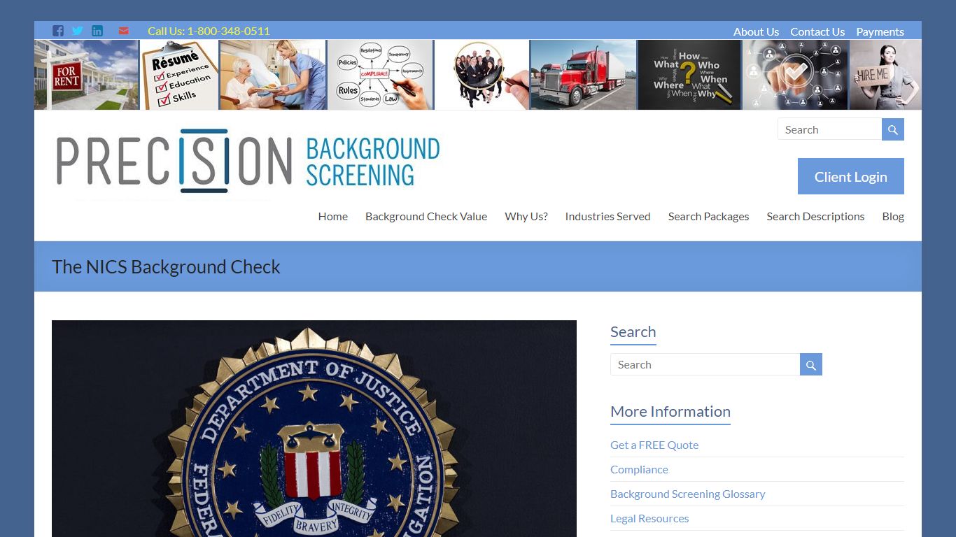 The NICS Background Check - Precision Background Screening